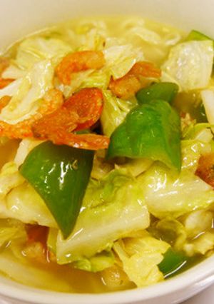 干しエビとキャベツのエスニック塩ラーメン-レシピのメイン写真