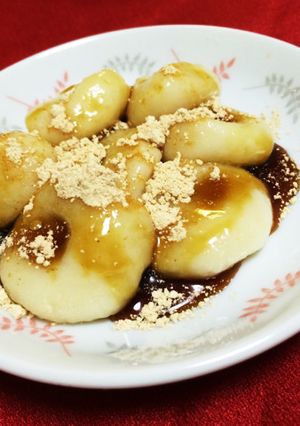 もっちもち豆腐の白玉♡十五夜に♡-レシピのメイン写真
