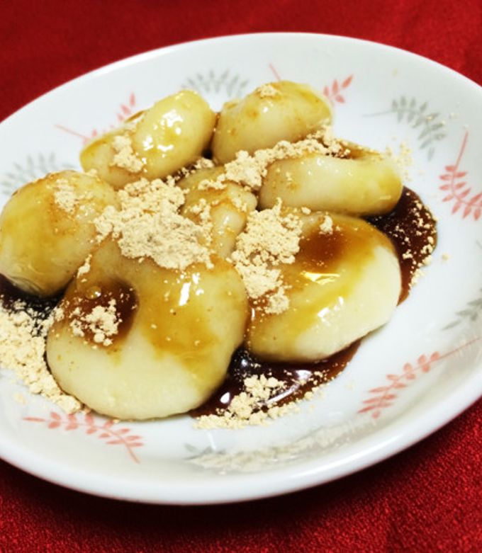 もっちもち豆腐の白玉♡十五夜に♡-レシピのメイン写真