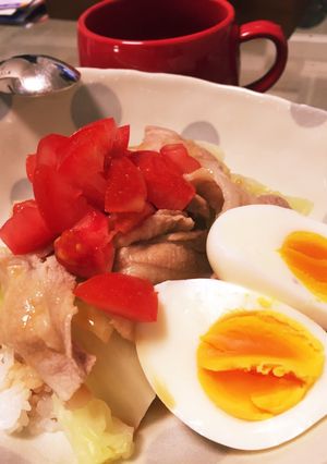 キャベ豚丼-レシピのメイン写真