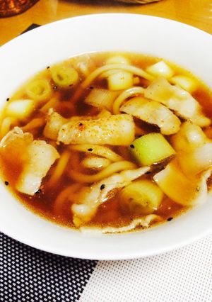 旨味たっぷり♡肉うどん-レシピのメイン写真