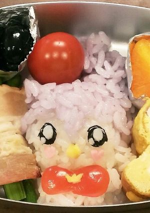 プリンセスプリキュア アロマのキャラ弁-レシピのメイン写真