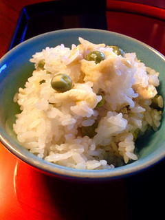 お揚げ入り豆ご飯-レシピのメイン写真