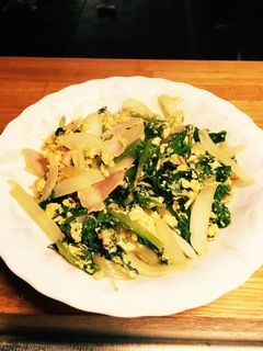 ほうれん草の野菜炒め-レシピのメイン写真