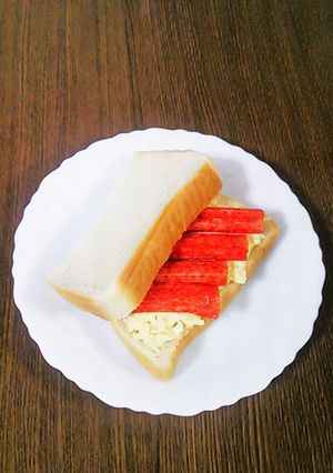 カルピスソフトタルタルでカニカマサンド-レシピのメイン写真