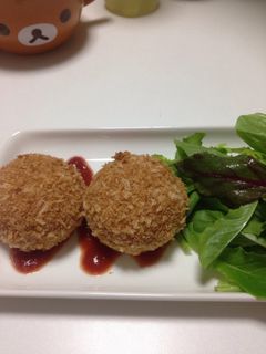 揚げずにライスコロッケ-レシピのメイン写真