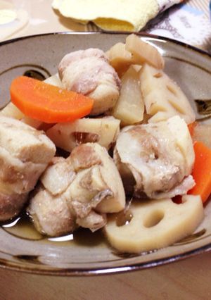 肉巻き高野豆腐　～野菜と炊き合わせ～-レシピのメイン写真