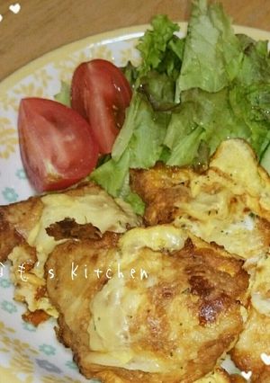 鶏むね肉のピカタ-レシピのメイン写真
