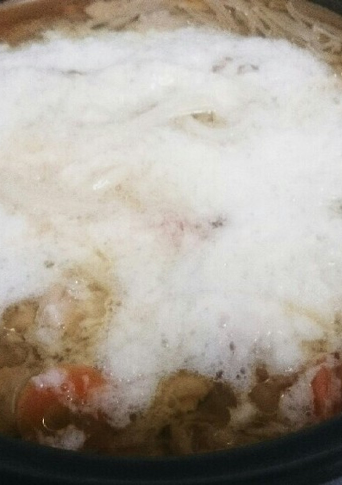 だしがきいてる～鶏肉とろろ鍋☆-レシピのメイン写真