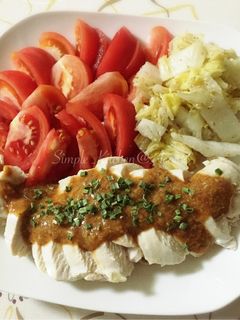 鶏胸肉の柔らか棒棒鶏-レシピのメイン写真