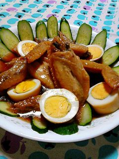 臭み抜いて手羽先の甘辛さっぱり煮(^^)-レシピのメイン写真