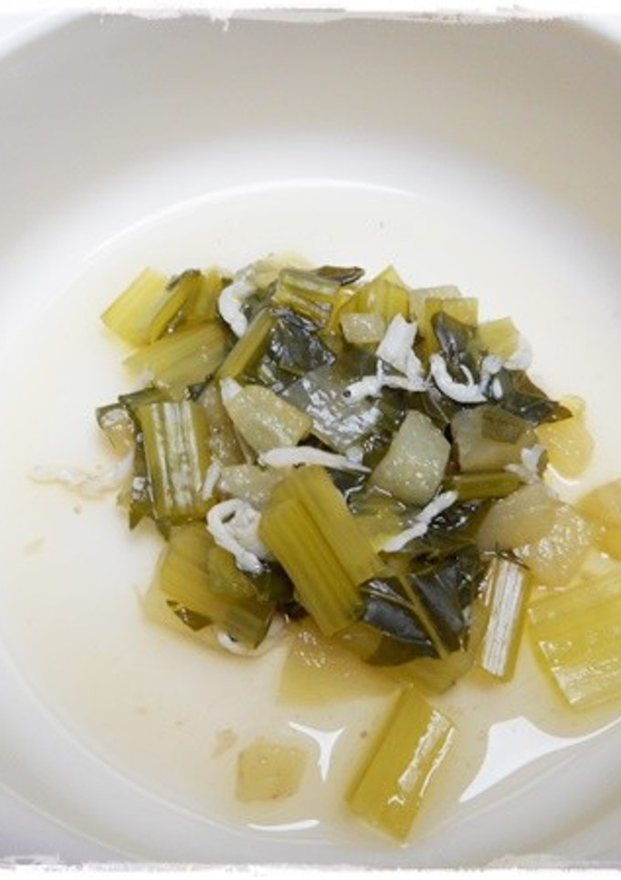 離乳食完了期　しらすとなすと小松菜煮-レシピのメイン写真