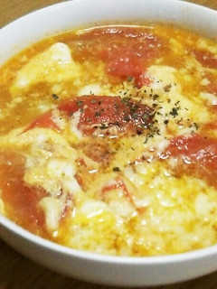 ☆チーズとろ~りトマトスープ☆-レシピのメイン写真