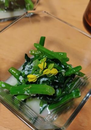 アスパラ菜の塩麹蜂蜜レモン-レシピのメイン写真