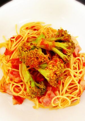 余ったホールトマトde簡単パスタ♫-レシピのメイン写真