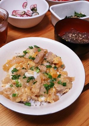 塩麹でお肉やわらか親子丼-レシピのメイン写真