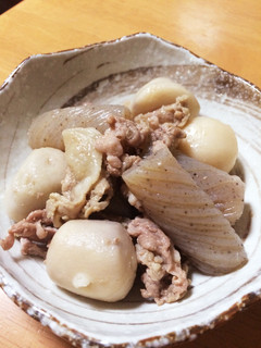 豚肉と小芋とコンニャクの煮物-レシピのメイン写真