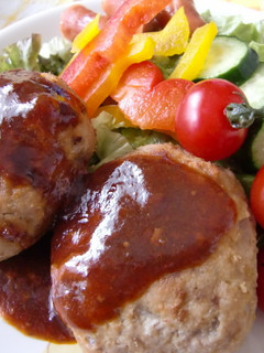 混ぜて焼くだけ♪おからエノキハンバーグ♪-レシピのメイン写真
