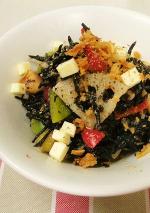ひじきとレンコンと豆サラダ-レシピのメイン写真