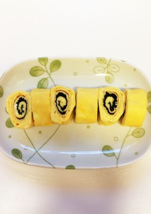 ☆海苔をクルクルたまご焼き☆-レシピのメイン写真
