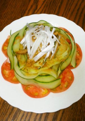 ベジ辛★バンバンジー麺-レシピのメイン写真