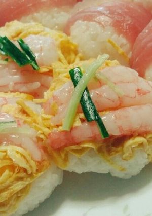 手鞠寿司②-レシピのメイン写真