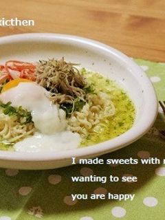 和風冷やし塩ラーメン-レシピのメイン写真