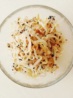 もやしとささみの梅ラー油あえ-レシピのメイン写真