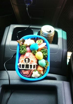 トッキュウジャー弁当-レシピのメイン写真