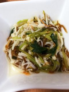 もずくスープとすし酢で酢の物-レシピのメイン写真