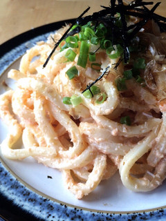 明太うどん-レシピのメイン写真