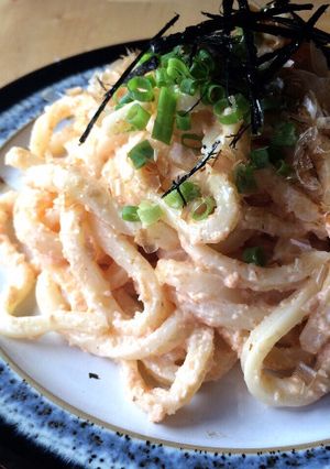 明太うどん-レシピのメイン写真
