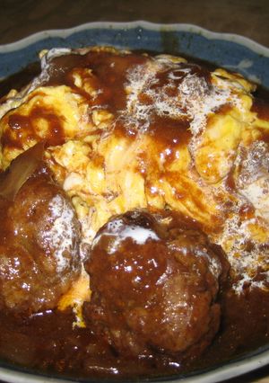 ビーフシチューハンバーグ-レシピのメイン写真