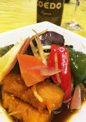 カボチャがおいしい♡夏野菜の揚げ浸し-レシピのメイン写真