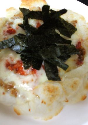 もちピザ☆納豆キムチ-レシピのメイン写真