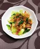 簡単10分★チンゲン菜えのきハム炒め