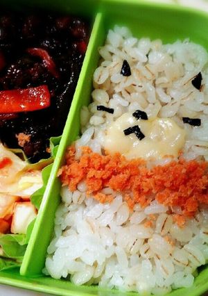 簡単！一分でキャラ弁(ジーンちゃん)-レシピのメイン写真