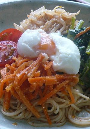 ヘルシーピリ辛まぜ麺-レシピのメイン写真