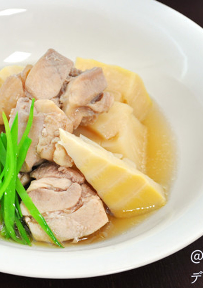 鶏とたけのこの煮物-レシピのメイン写真