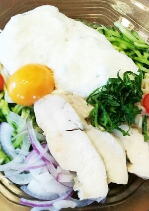 泡ジュレ冷やし塩ラーメン-レシピのメイン写真