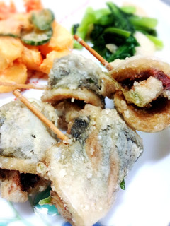 あじの長芋入り梅しそ揚げ-レシピのメイン写真