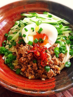 ピリ辛汁なし担々麺♪-レシピのメイン写真