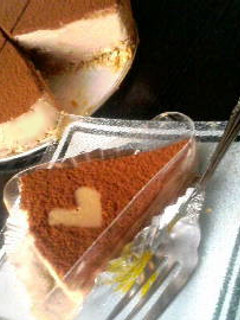 +チョコ&チーズのレアケーキ+-レシピのメイン写真