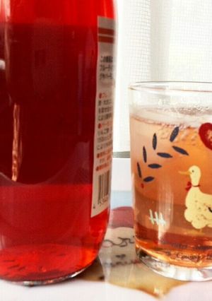 砂糖少な目ヘルシー果物のサワードリンク-レシピのメイン写真