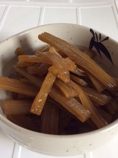 秋田ふきのキャラブキ-レシピのメイン写真