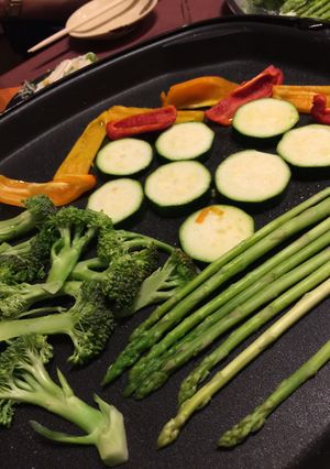 ホットプレート☆焼くだけで旨い野菜裏ワザ-レシピのメイン写真