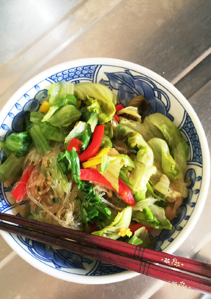 簡単、チャプチェ風、野菜炒め-レシピのメイン写真