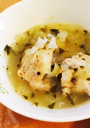鶏肉の玉ねぎスープ-レシピのメイン写真
