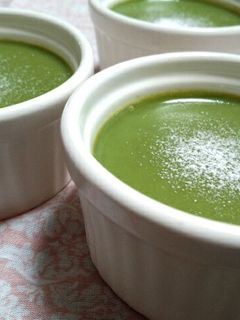 濃厚な抹茶豆乳プリン風(卵なし)-レシピのメイン写真