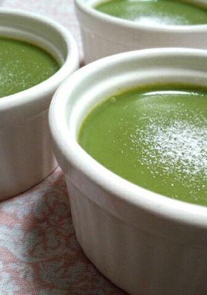 濃厚な抹茶豆乳プリン風(卵なし)-レシピのメイン写真